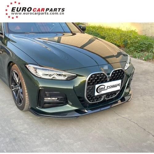 New Exterior Body Parts For 4 Series G20 3d Car Front Anterior Lip Bumper Spoiler Splitter Shovel