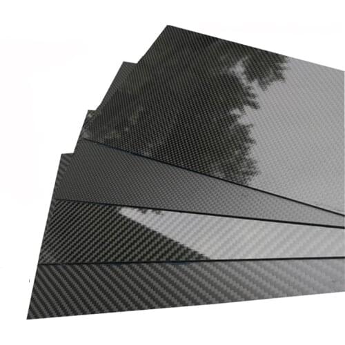 3K Carbon Fiber Plate 100% full Carbon Fiber sheets 400X500mm Thickness 0.5mm 1mm Composite carbon Board High hardness Panel