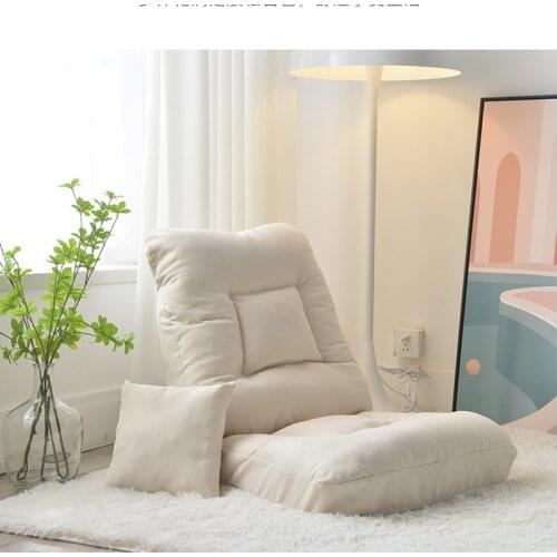 Folding Lazy Chaise Lounge Recliner Relax Chair Stylish Lazy Sofa Couch Beds Sleeper Lounge Chair Modern Japanese Home Furniture