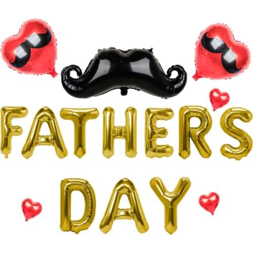1Set Spanish Happy Fathers Day Helium Globos Feliz Dia Super Papa Foil Balloons Father Mother Party Decoration Supplies Baloes