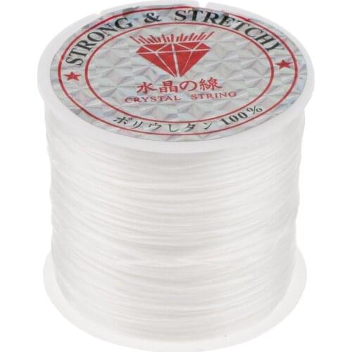 1Pcs Hair Weave Weaving Sew Sewing Bead Feather Decor Thread for Weft Hair Extensions