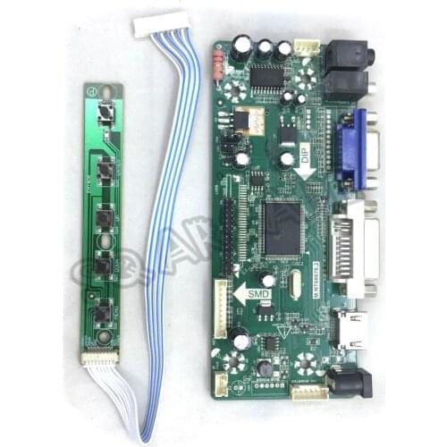 17 inch arcade 1up monitor lcd screen driver with setting board