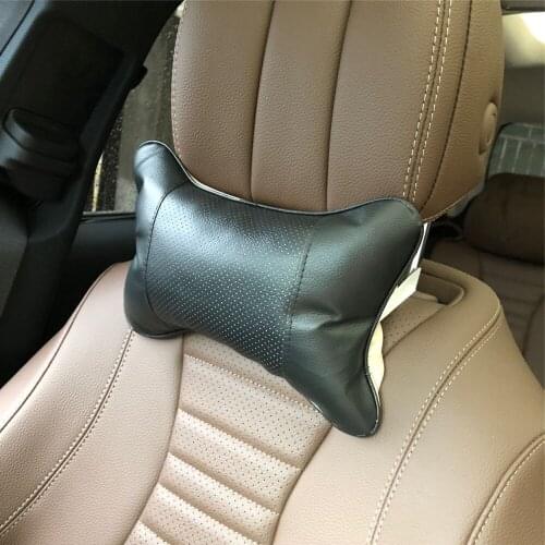2pcs Car Neck Pillow Perforating Design case for Geely X7 Vision SC7 MK Cross Gleagle BOUNS M11 INDIS VERY GX7 SX7 ARRIZO