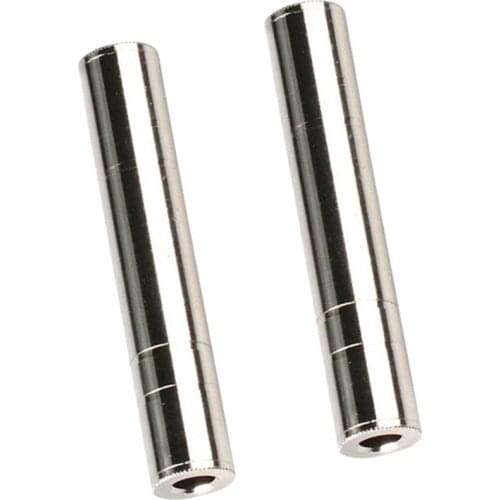 2 Pieces Durable Audio Cable Connector Jack Adapter For Cable Accessory