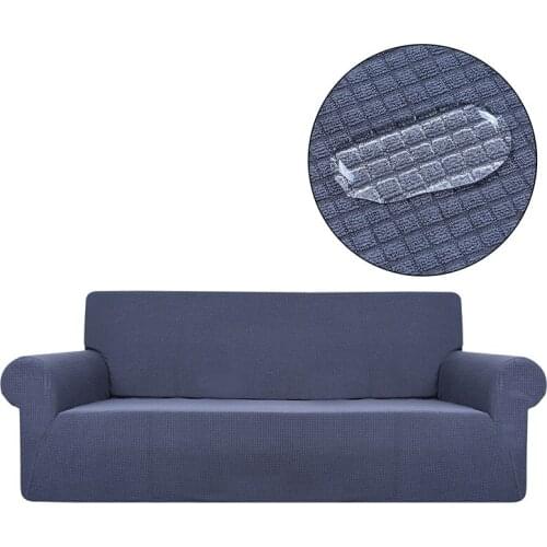 2021 Sofa Cover for Living Room Elastic Polyester Slipcover Couch Cover Stretch Sectional Corner Sofa Cover L Shape 1-4-Seater