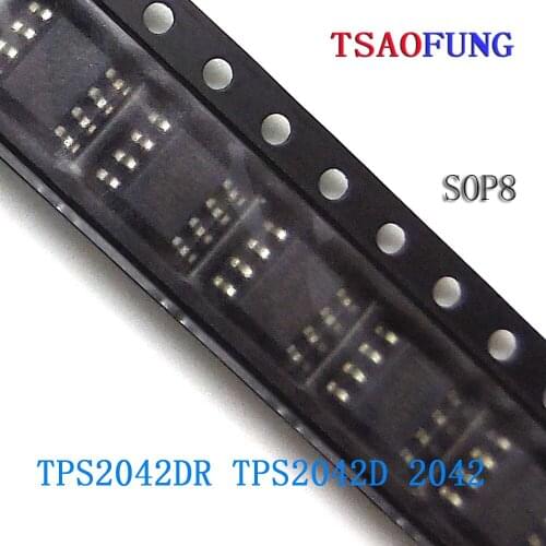 5Pieces TPS2042DR TPS2042D 2042 SOP8 Integrated Circuits Electronic Components