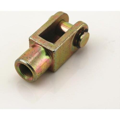 Free shipping 2 pcs Y Joint M6x1.0mm Female to Male Thread Pneumatic Cylinder Piston Clevis,F-M6X100Y