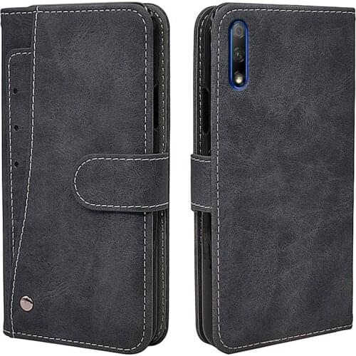 Luxury Vintage Case For Huawei Honor 20 10 9 8 8A 8S 9X 8X 7X 7C 6A 6C 9C 9S 9A Pro Lite Case Flip Leather Silicone Wallet Cover
