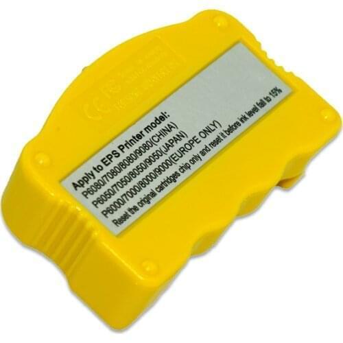 Europe Japan T804 805 Chip Reseter For Epson Surecolor P6000 P7000 P8000 P9000 P6050 P7050 P8050 P9050 P6080 P7080 P8080 Printer