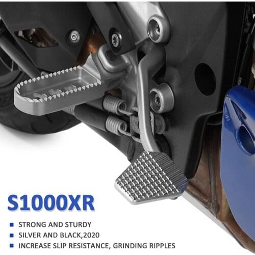 For BMW S1000XR Motorcycle Rear Foot Brake Lever Pedal Enlarge Extension Rear Brake Peg Pad Extender S 1000 XR 2020 2021