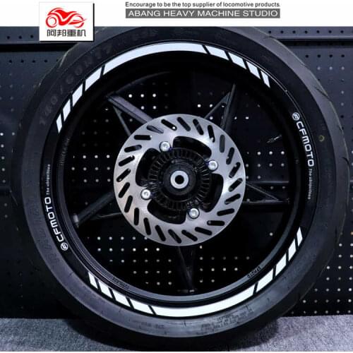 For Cfmoto Papio St150 Nk250 Nk400 Nk650 Nk Mt Tr Refitting Wheel Hub Wheel Frame Rim Steel Ring Decal
