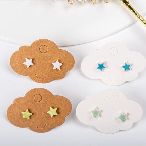 Small Cute Colorful Summer Ceramic Earrings Korean style Flower Bear Geometric Food Stud Earrings Set For Women #KZ418