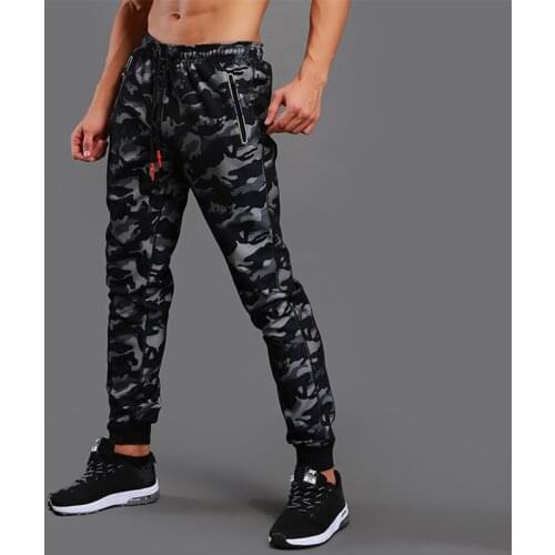 2018 New High Quality Jogger Camouflage Gyms Pants Men Fitness Bodybuilding Gyms Pants Runners Clothing Sweatpants