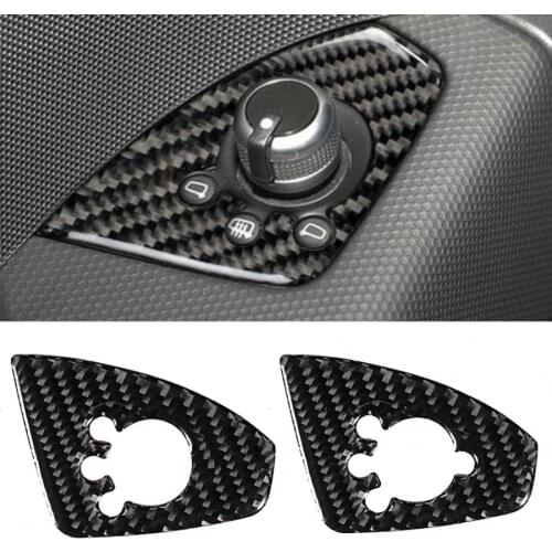 Carbon Fiber Car Door Sticker Decoration Fit for Audi TT 8n 8J MK123 TTRS 2008 2009 2010 2011 2012 2013 2014