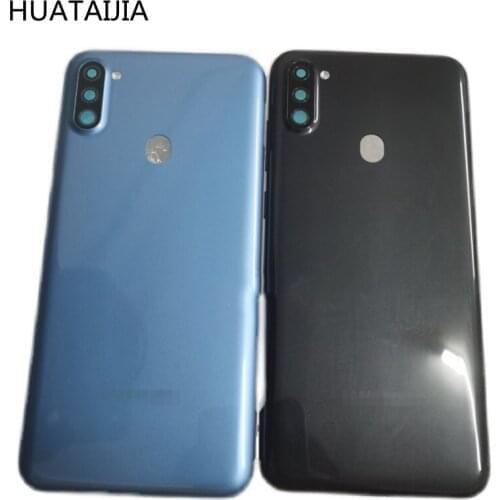 New For Samsung Galaxy M11 Back Battery Cover Door Housing case Rear SamsungGalaxyM11 batterycase