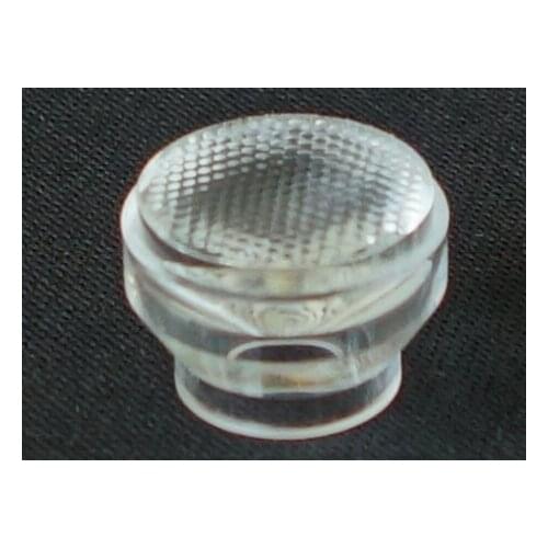 NYH-14.2 High quality 5050 LED Optical Lens, Lens Size: 14.2X9.7mm, Bead Surface, 45 degree, PMMA materials