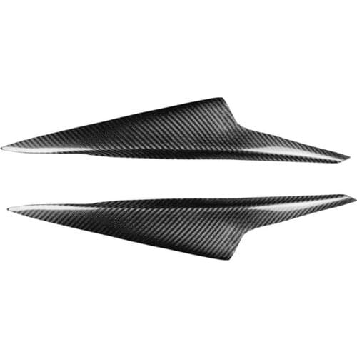 Fit For Mazda 3 Angkesaila 16-17 carbon fiber car headlight modification headlight eyebrow eyelash decoration car accessories