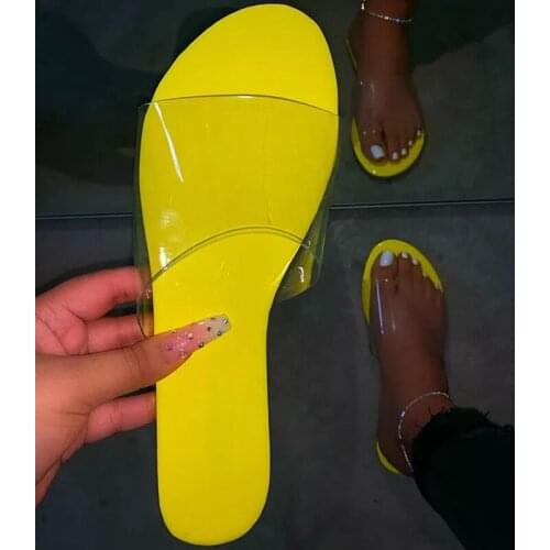 Manufacturers wholesale 2020 spring and summer pvc ankle pvc comfortable wild flat sandals low price wholesale