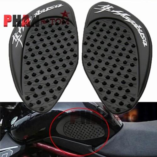 For Suzuki Hayabusa GSXR1300 2008-2019 Protector Anti slip Tank Pad Sticker Gas Knee Grip Traction Side Decal GSXR 1300 08-16