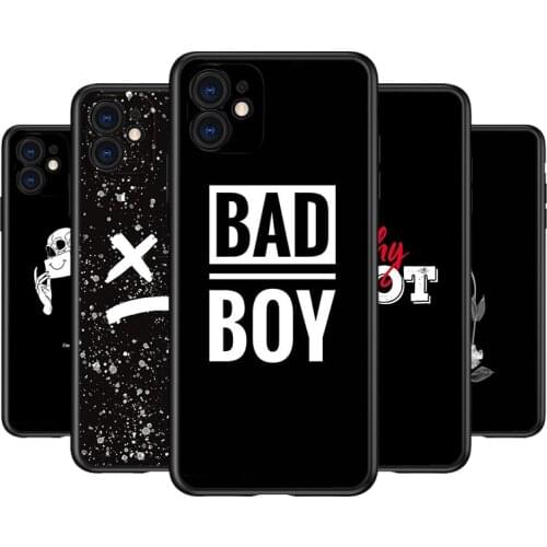 Silicone Cover Bad Boy Why Not For Apple IPhone 12 Mini 11 Pro XS MAX XR X 8 7 6S 6 Plus 5S SE Phone Case