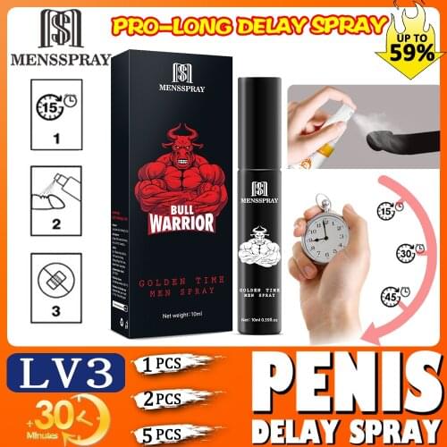 Sex Delay Spray for Men No Side Effect Non-Numbing Male Delay Ejaculation Spray Man Prolong Sprays Penis Premature Ejaculation