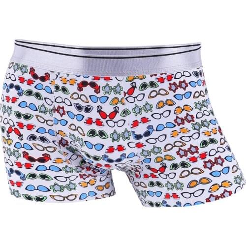 Underwear Man Ice Silk Male Jockstrap Underpants Boxer Shorts Fashion Mens Panties Comfort Mens Boxers Sexy Lingerie For Men