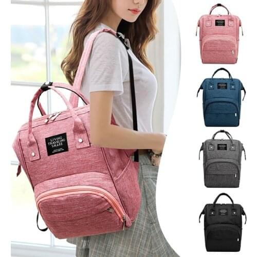 Women Girl Backpack Rucksack Satchel Laptop Shoulder School Bag Satchel Nylon Multi-Function Female Ladies School Backpack