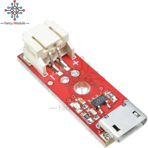 1pcs MCP73831 LiPo Charger Basic Micro USB 3.7V 500mA Lithium Battery Charger Module Micro USB Interface Charging Board