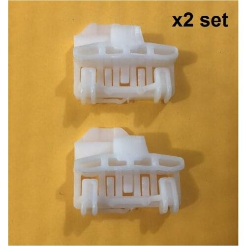 2x Window Regulator Repair Kit Clips for VW POLO 6N1 6N2 Front Left 1994-2001