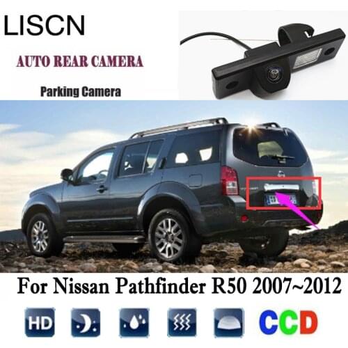 Car Rear View Camera For Nissan Pathfinder R50 2007~2012 Backup camera/license plate Camera/CCD/Night Vision