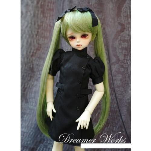 BJD/SD 1/3 doll clothes black nurse oufit with hat ball jointed doll accessories toy gift