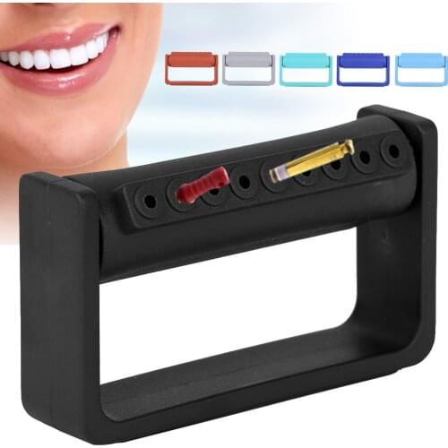9 Holes Disinfection Box Dental Burs Holder Autoclavable Oral Care Tools