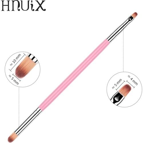 Dual End Nail Brush Art Nail Manicure Brushes Set Line Flower Pen Pointing Painting Acrylic Nail Gel Brush for Manicure New