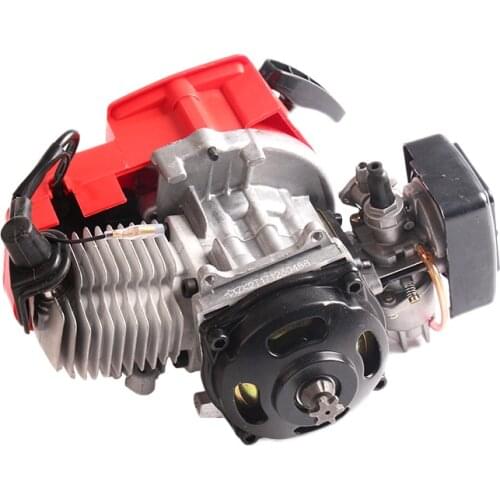 47cc 49cc Pocket Bike Start Engine Fit For 2 Stroke Pull Mini Go Kart Dirt Bike Petrol Scooter ATV Pocket Bike Motor