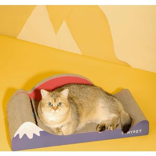 Cat Scratchers For Indoor Cats Corrugated Paper Cat Litter Cat Scratcher Sofa Cat Claw Board Bell Cat Cat Toy Pet Supplies