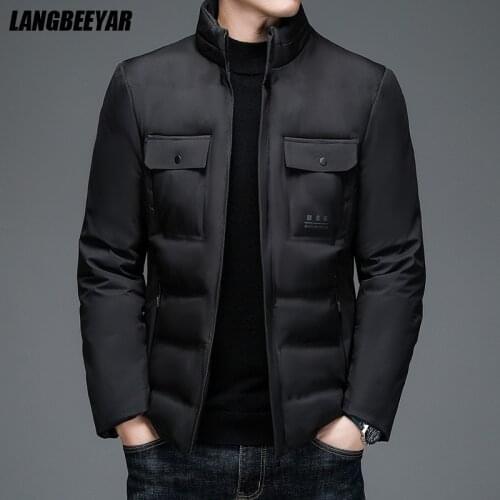 LANGBEEYAR Men's Winter Parkas