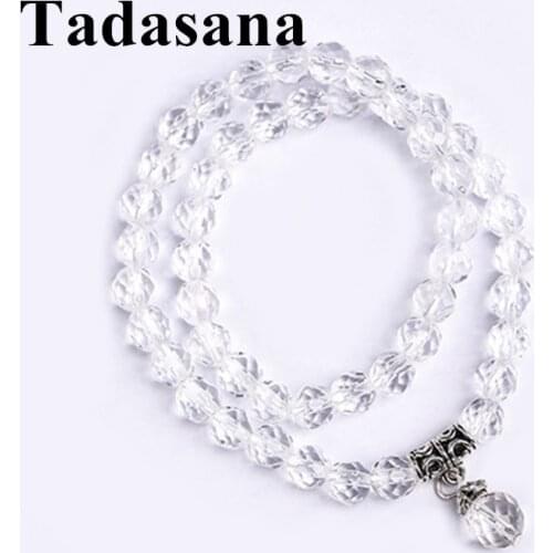 Fashion 2018 Transparent Beads Bracelet Hand Women Bracelet Natural Stones Jewelry Healing Spiritual Gif