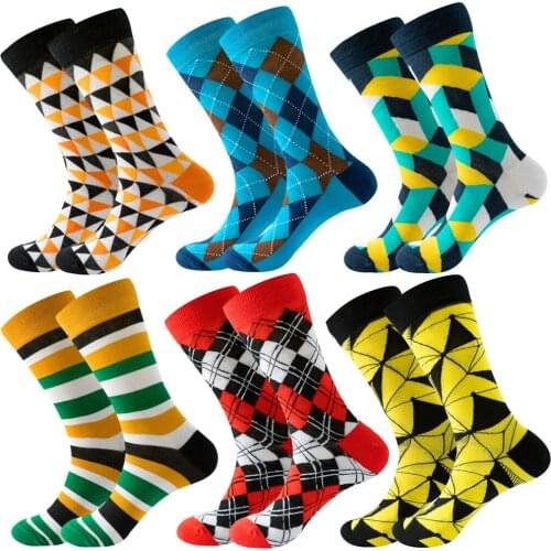 New Mens sock Brand Diamond Ramen Astronaut Pattern Hip hop Cool Socks for Men Winter Thick Long Skate Funny Socks Colorful