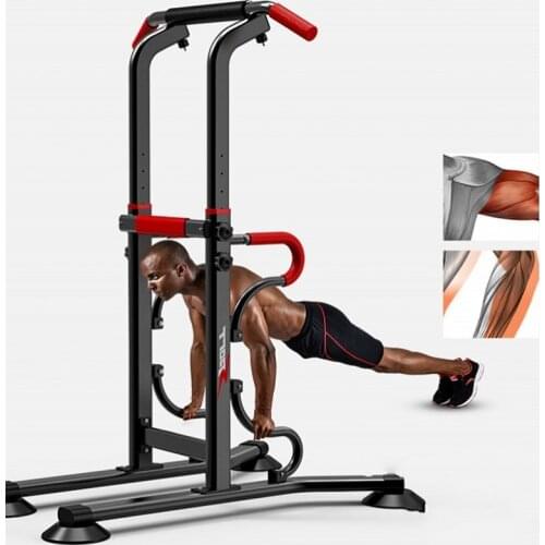 New Multi-function Push-Ups Stands Thicken Steel Frame Pull Up Bar and Dip Stand Indoor Outdoor Fitness Equipment Workout