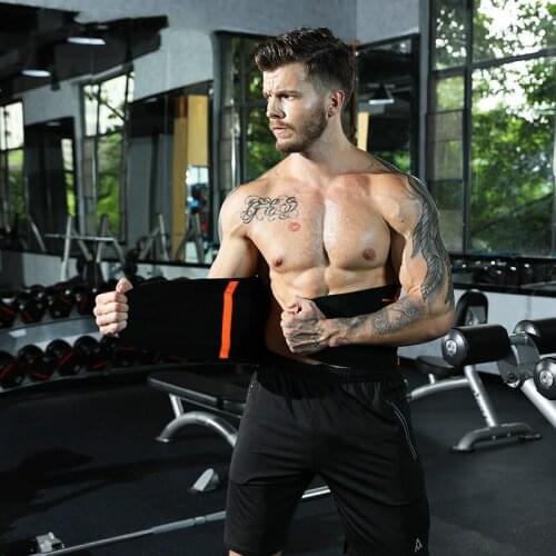 Waist Support Belt Back Waist Trimmer Belt Gym Train Waist Protector Weight Loss Sports Muscle Compression Body Shaper Trainer