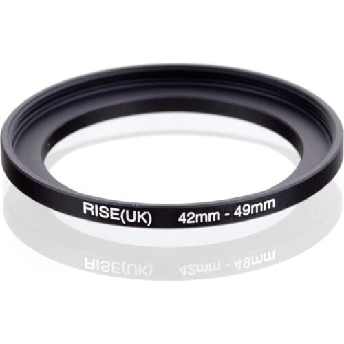 RISE(UK) 42mm-49mm 42-49 mm 42 to 49 Step up Filter Ring Adapter