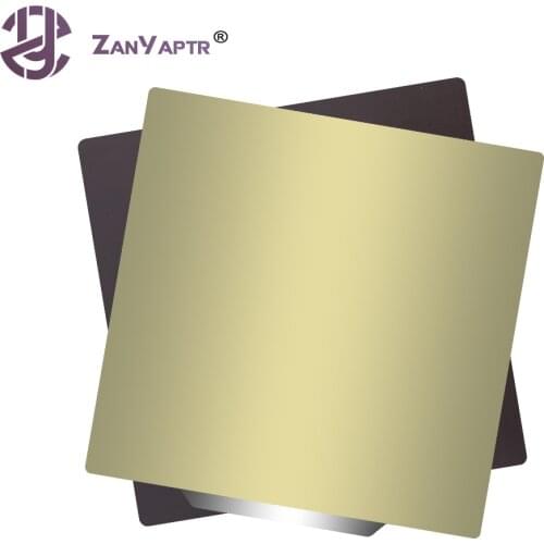 Removal Spring Steel Sheet Pre-applied PEI Flex Magnetic Hot Sticker 220x220 235x235 310x310mm for 3D Printer Heat bed Sapphire