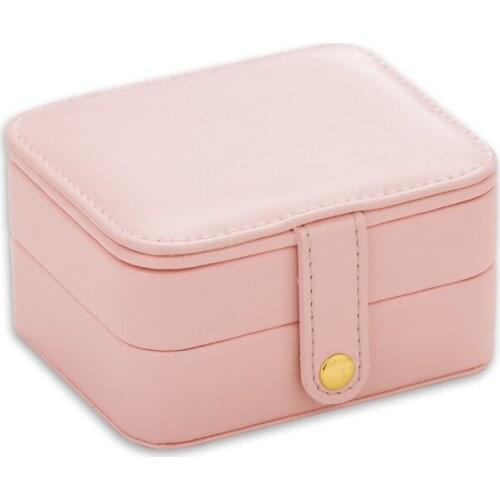 Three Layers Jewelry Box Travel Removable Jewelry Storage Container Fashion Jewelry Storage Box Organizador Casket Makeup Case