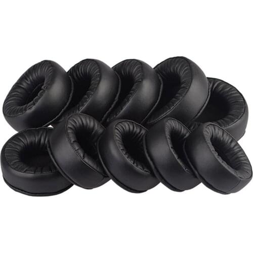 Universal Replacement Earpads 70mm 75mm 80mm 85mm 90cm 95mm 100mm 105mm 110mm Thickened Protein Ear Pads Headphone Cushion