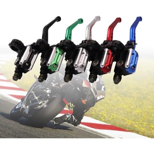 Universal Motorcycle Brake Clutch Pump Lever Hydraulic Master Cylinder Accessories 7/8" 12.7mm for Honda Yamaha