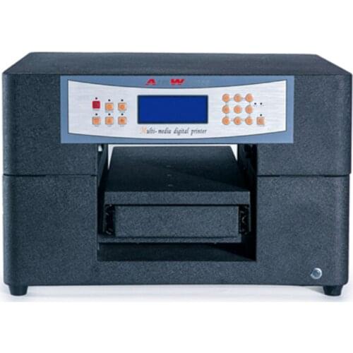 Factory Industrial Fast Digital Glass Ceramic Tile Plastic Aluminum Flatbed A4 UV Printer