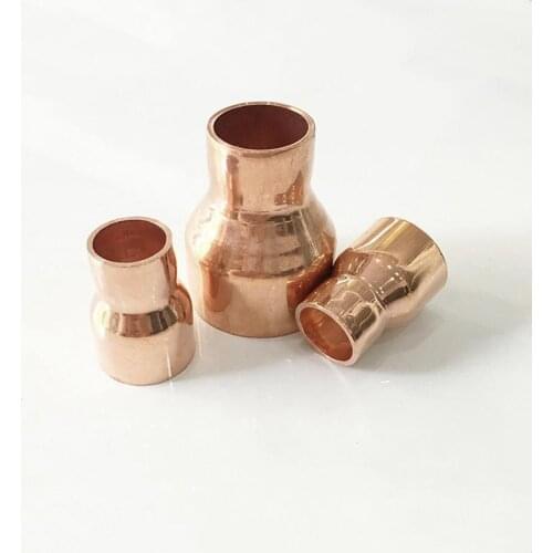19mmX16mm Inner Diameter Copper End Feed Straight Reducing Coupling Plumbing Fitting Scoket Weld Water Gas Oil