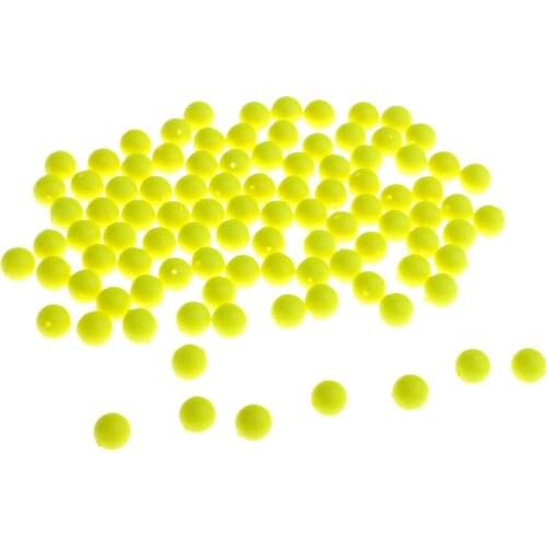 200Pcs Strike Indicator Fluorescent Fishing Floating Floats Fly Fishing Buoy Bobbers Accessories 7mm