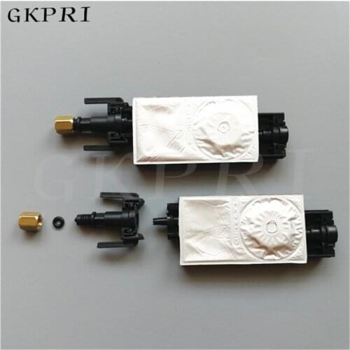 8pcs free shipping wide format printer spare parts Mimaki JV33 JV5 Ink dumper UV for Epson DX5 TX800 head dumper with connector