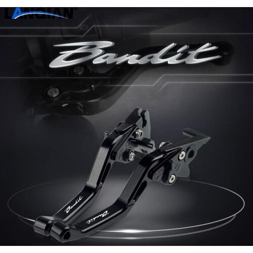 For Suzuki GSF650 Motorcycle Short Aluminum Adjustable Brake Clutch Levers GSF650 S N BANDIT 2007-2015 GSF 650 BANDIT 2005 2006